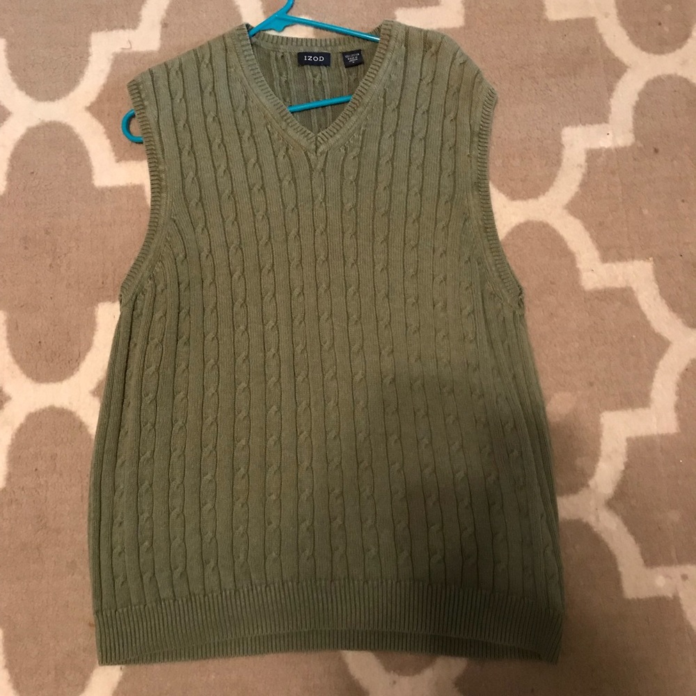 Izod sweater vest sz L